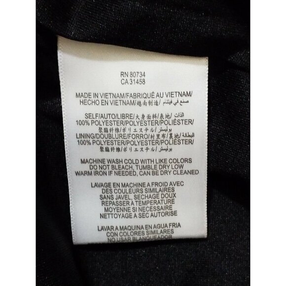 Max & Cleo~Women's Size XXS~"Anne" Black Prom Evening Dress NWT $128.00 - Picture 10 of 10